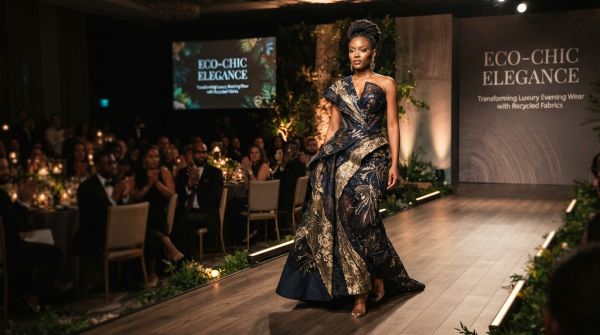 Eco-Chic Elegance: Transforming Luxury Evening Wear with Recycled Fabrics